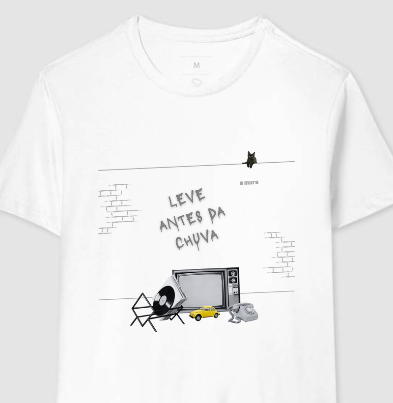 camiseta | leve, antes da chuva