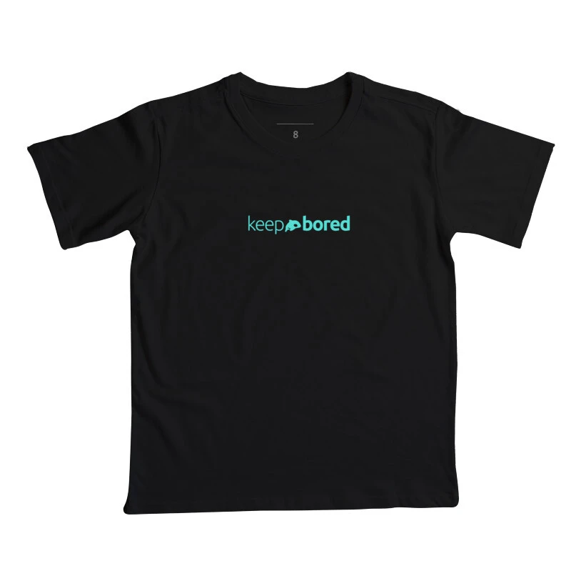 Camiseta Infantil - Keep Bored gen0