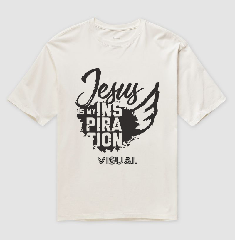 Camiseta Oversized  Gospel V3 Visual