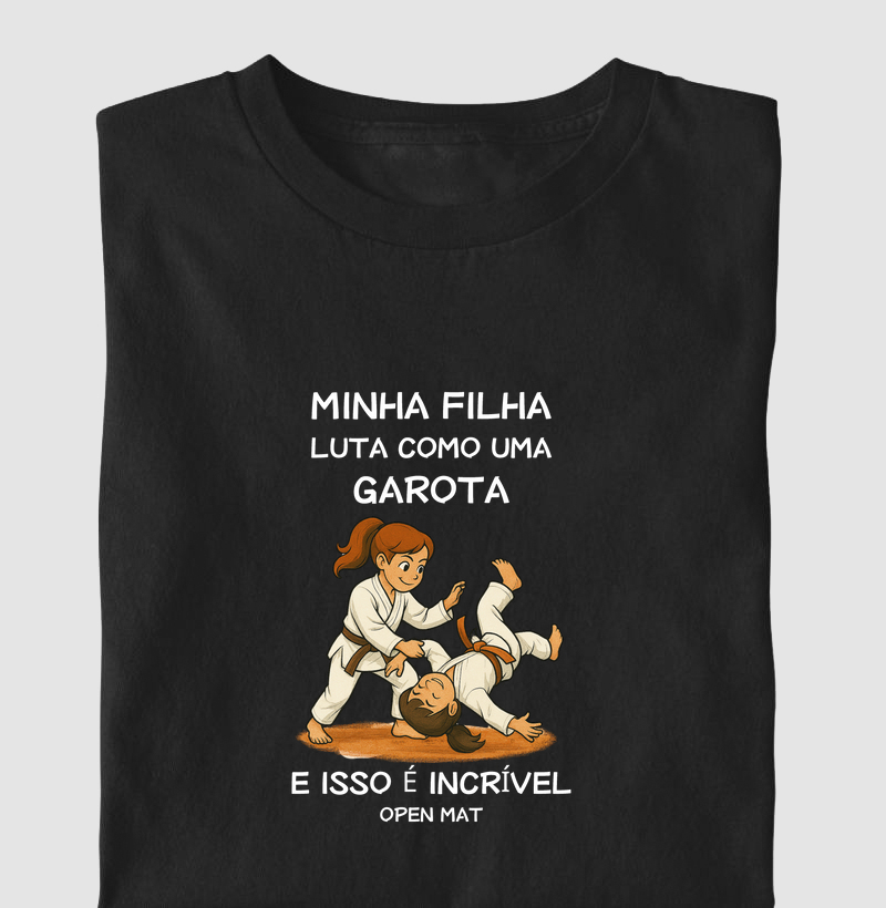 Minha filha luta como uma garota