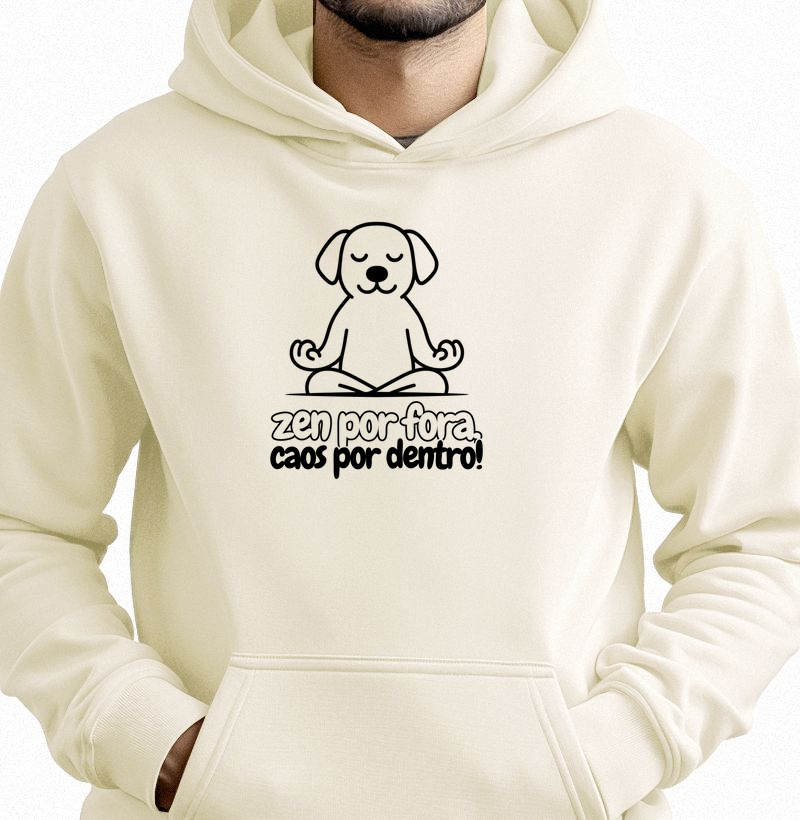 Zen por fora, caos por dentro!