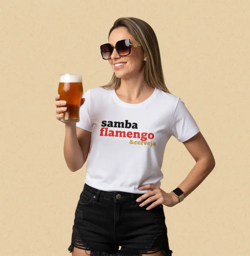Camisa Samba Flamengo &Cerveja