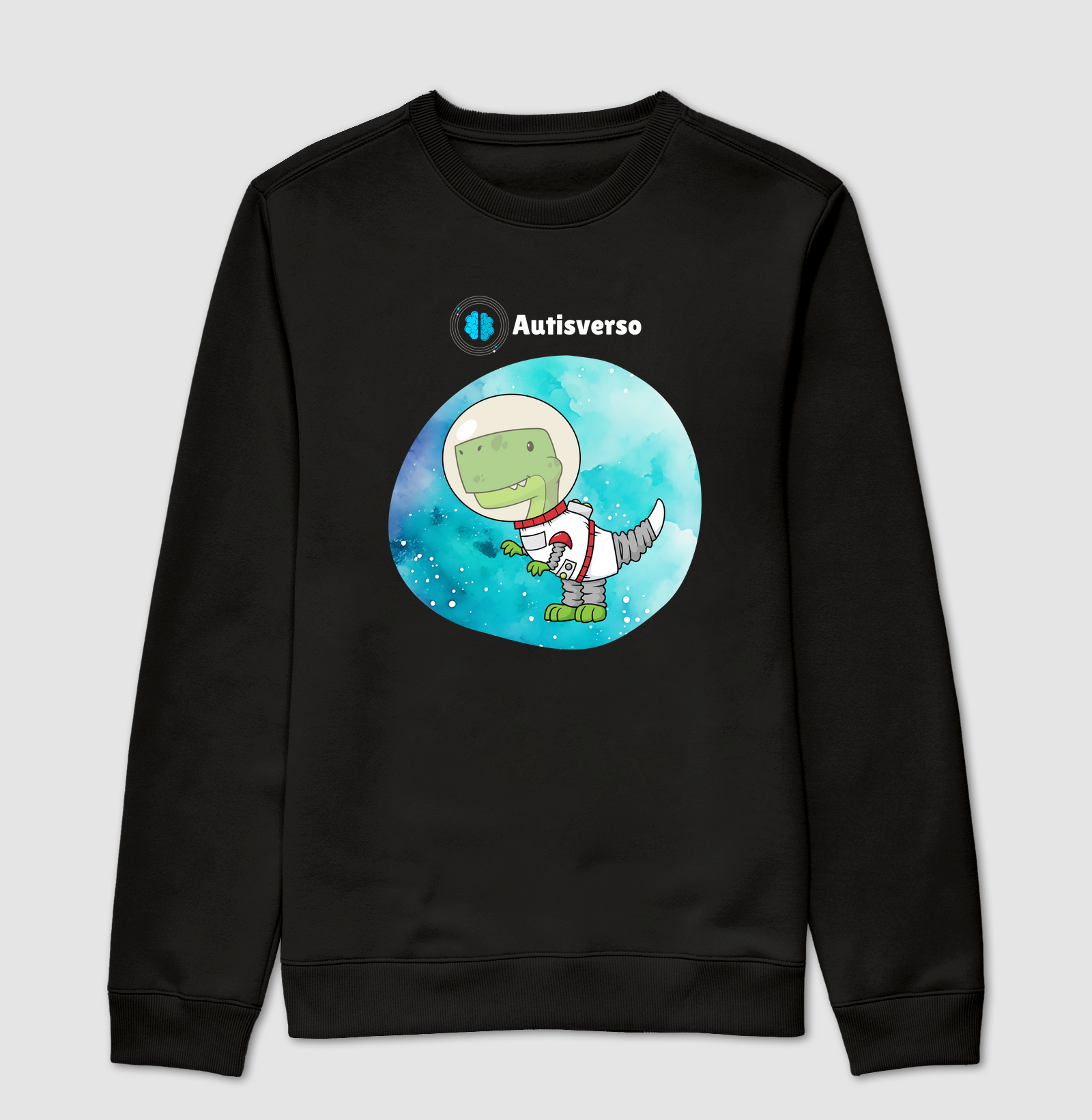 Moletom Astrossauro no Autisverso