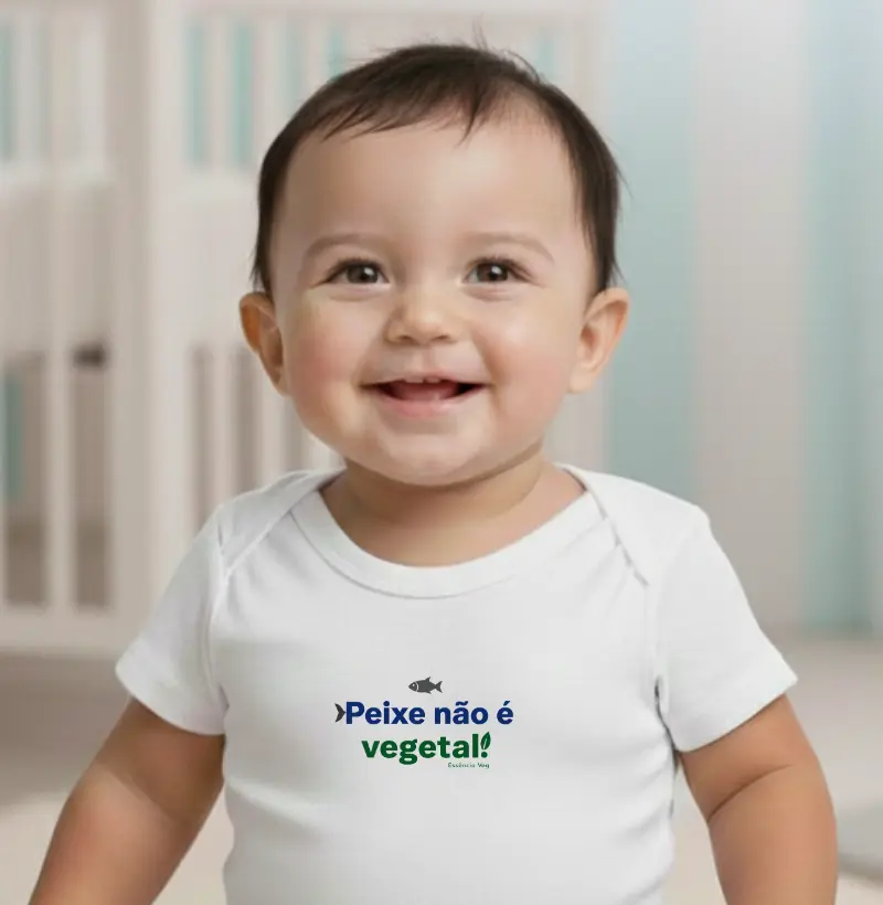 Peixe não é vegetal!