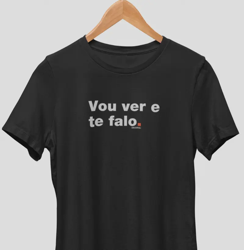Vou ver e te falo