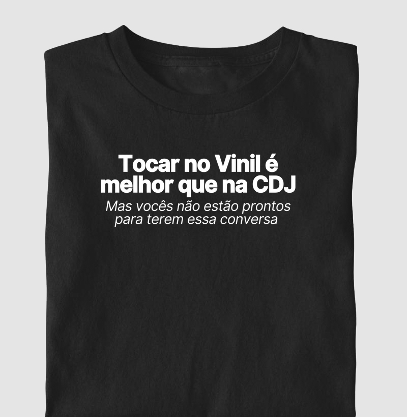 Vinil é melhor que CDJ