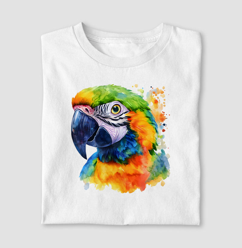 Papagaio colors aquarela