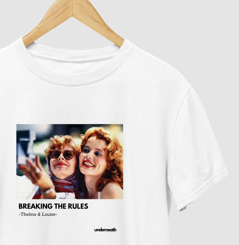 camiseta breaking the rules 