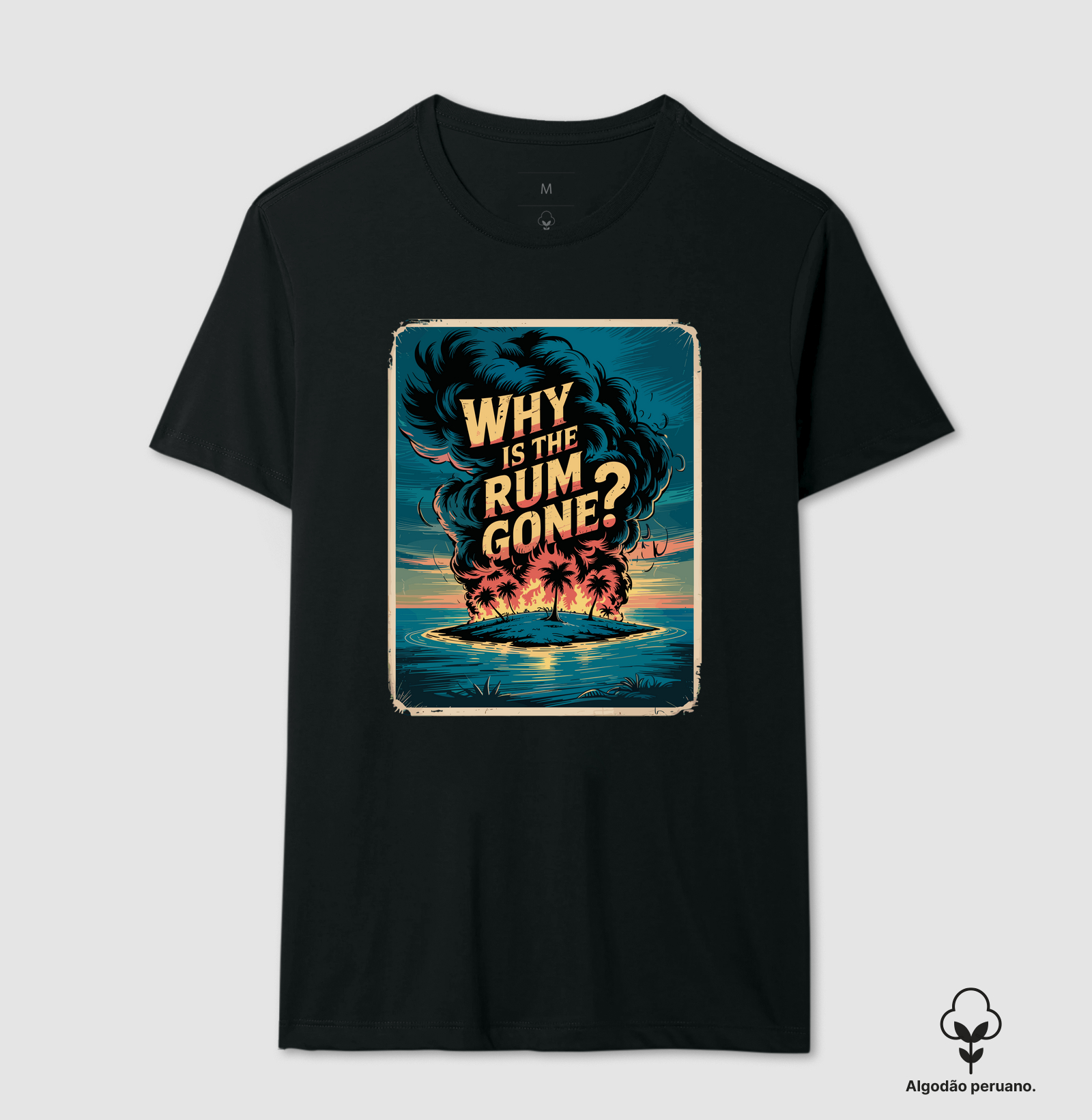 Why is the rum gone?
