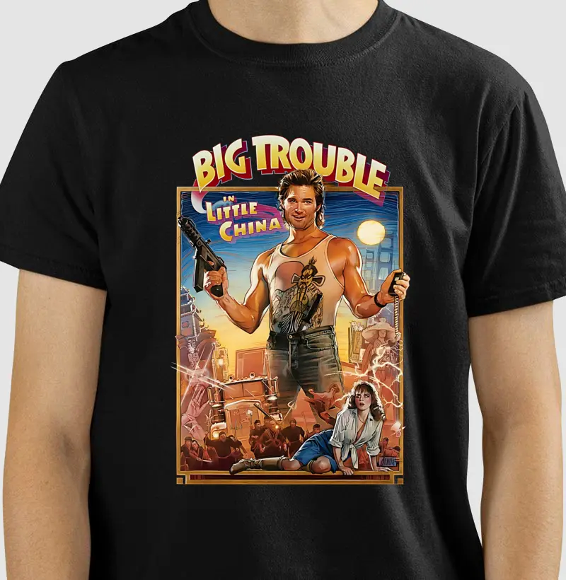 🚚 Camiseta Big Trouble in Little China