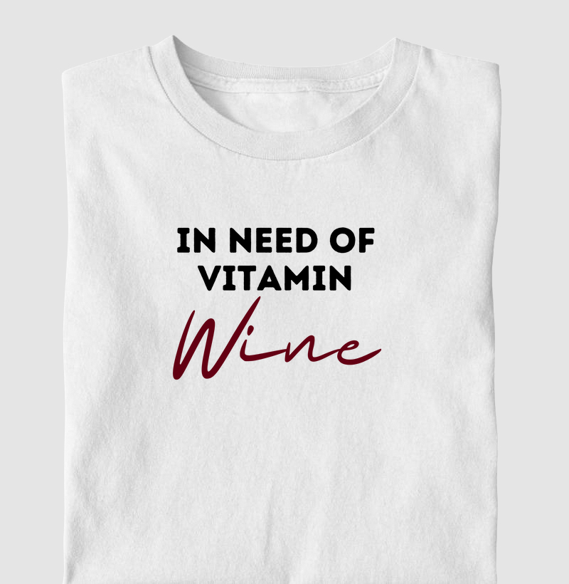 Camiseta Vitamin Wine