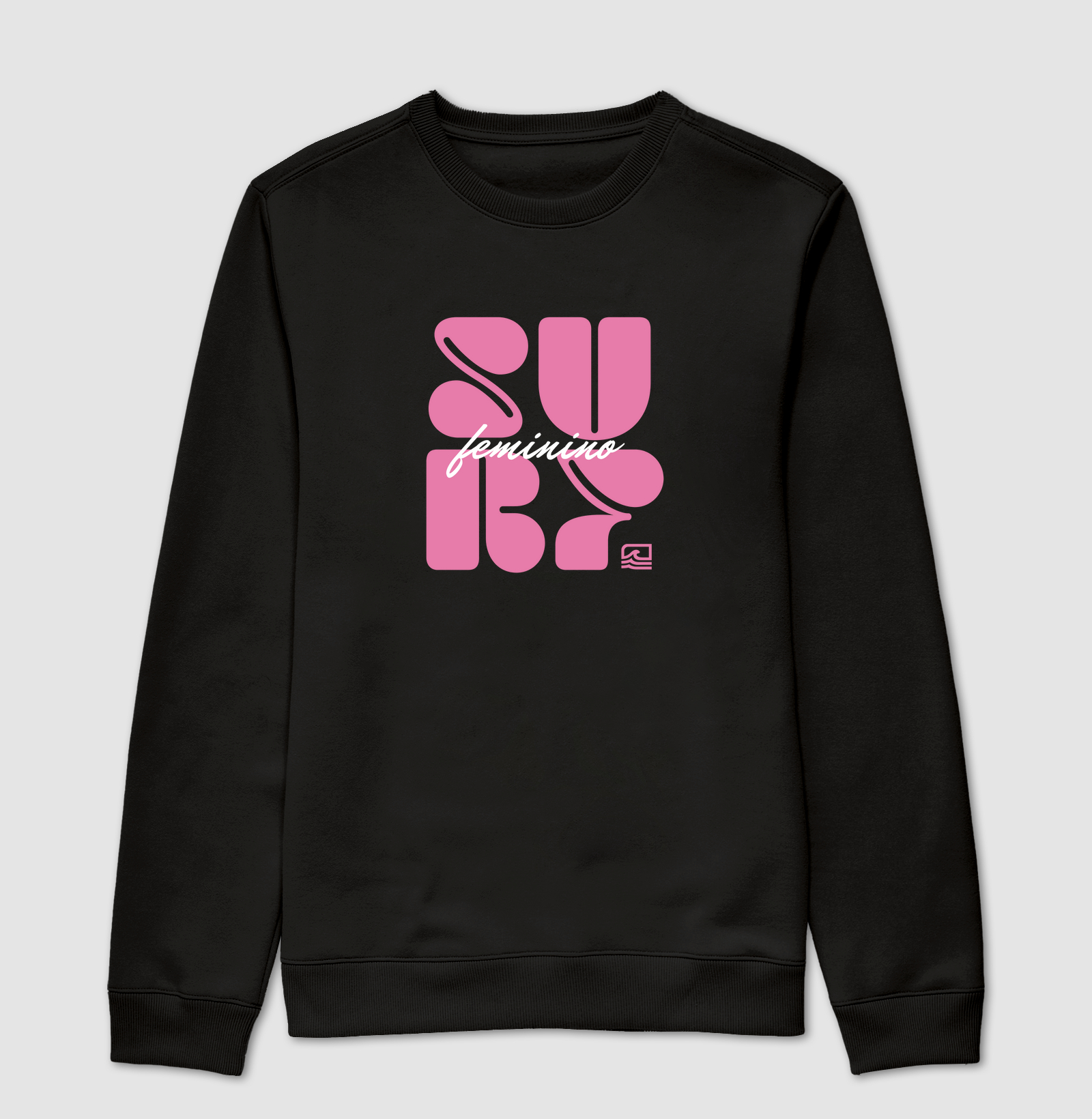 "Surf Feminino" (Moletom suéter) 