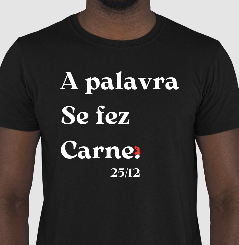 A palavra Se fez Carne. (letra branca)