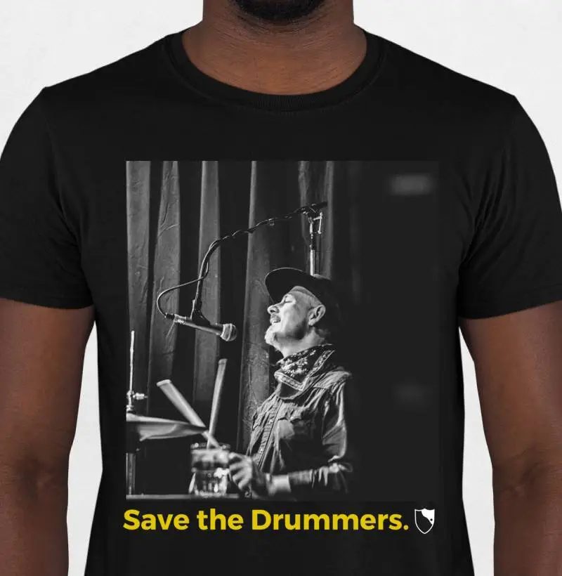 Camiseta Two Tone Save the Drummers
