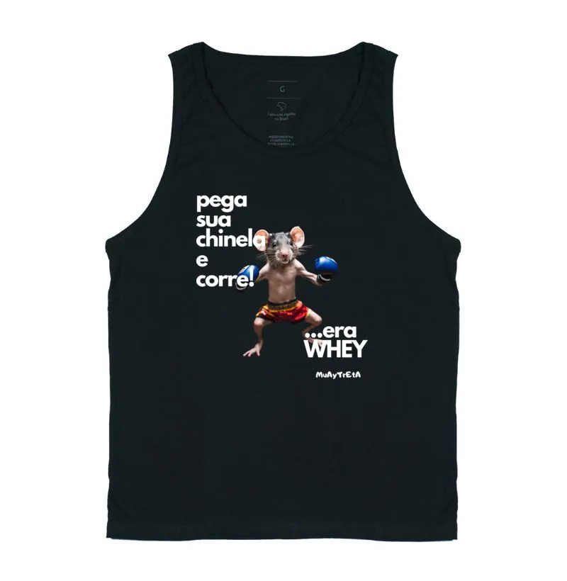 Pega sua chinela e corre, era whey!  - rato