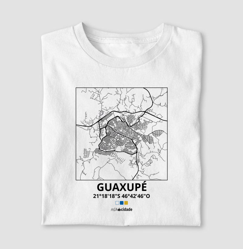 Mapa de Guaxupé