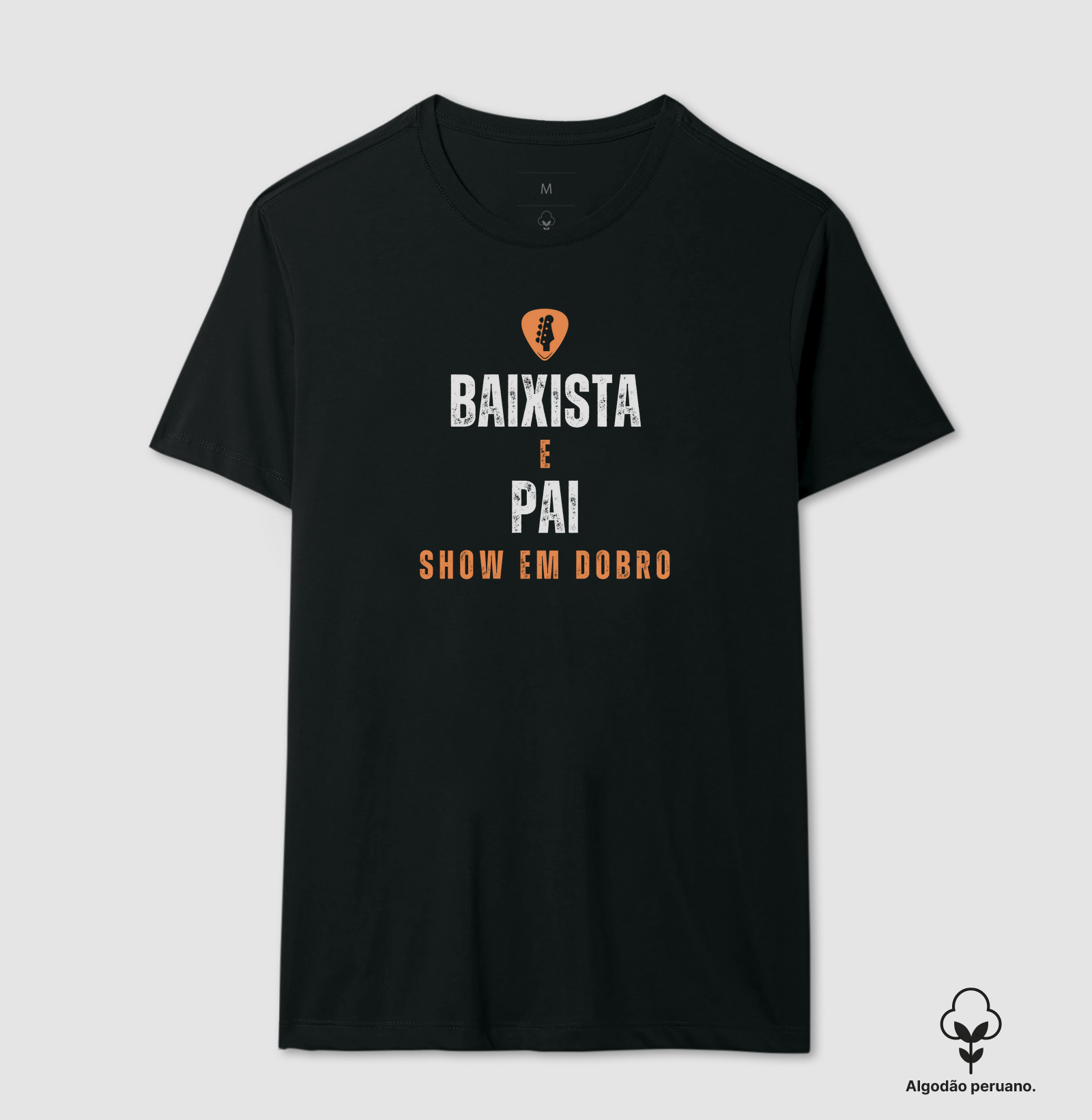 Baixista e Pai. Show em Dobro.