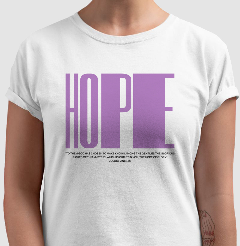 T-Shirt - HOPE (Colossians 1:27)