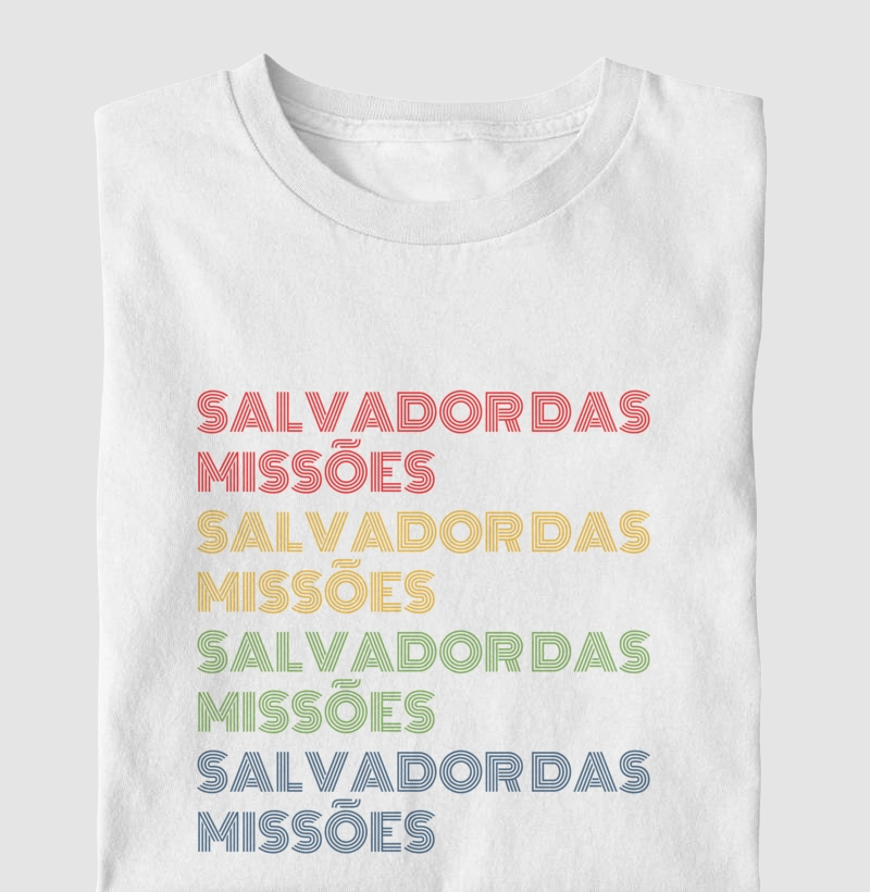 Salvador das Missões Letreiro Retrô