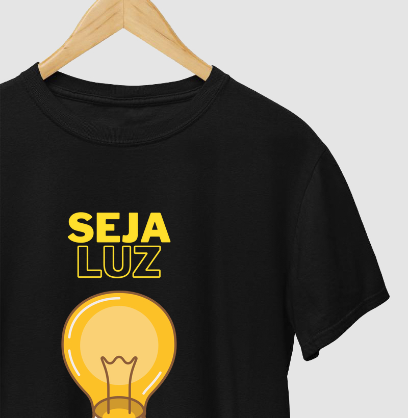 Camiseta Seja Luz Illustration