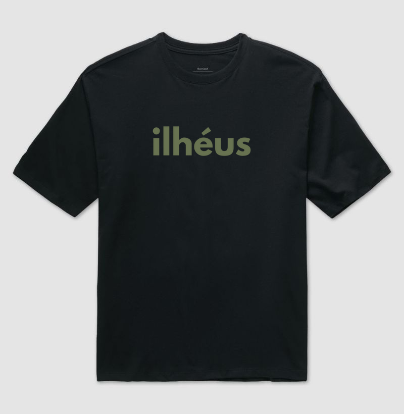 Camiseta Ilhéus Bahia Oversized