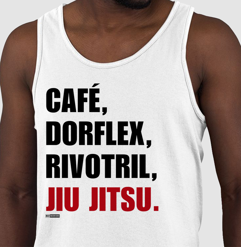 CAFÉ, DORFLEX, RIVOTRIL, BJJ