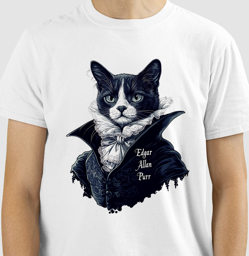 Tee- Edgar Allan Purr