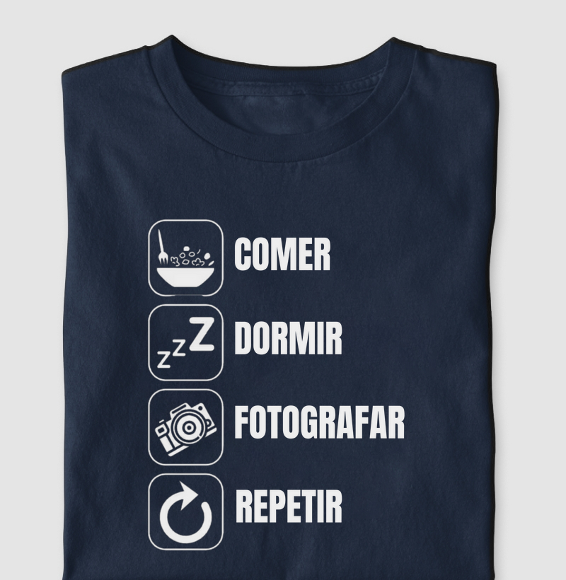 Comer, Dormir, Fotografar, Repetir.