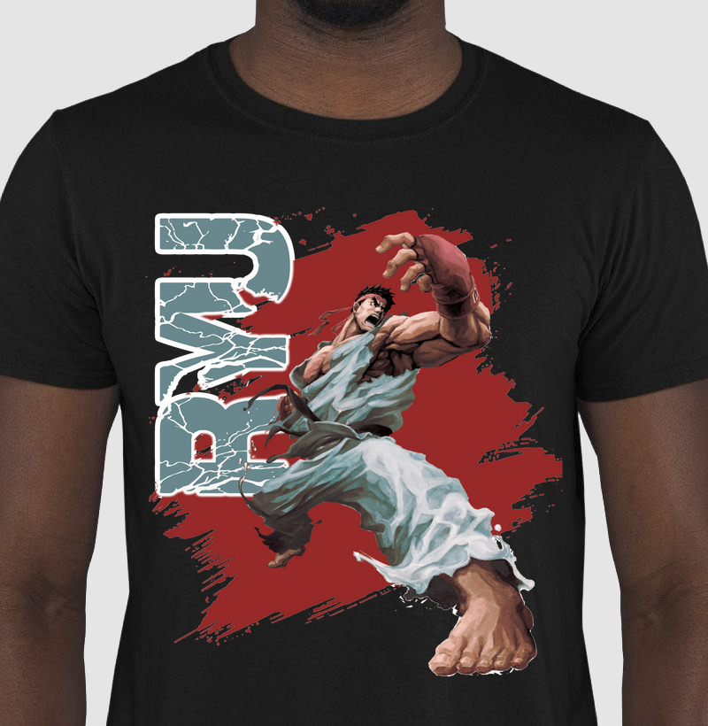 Camisa Street Fighter -Ryu 02