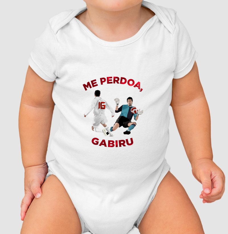 Body Infantil "Me perdoa, Gabiru"