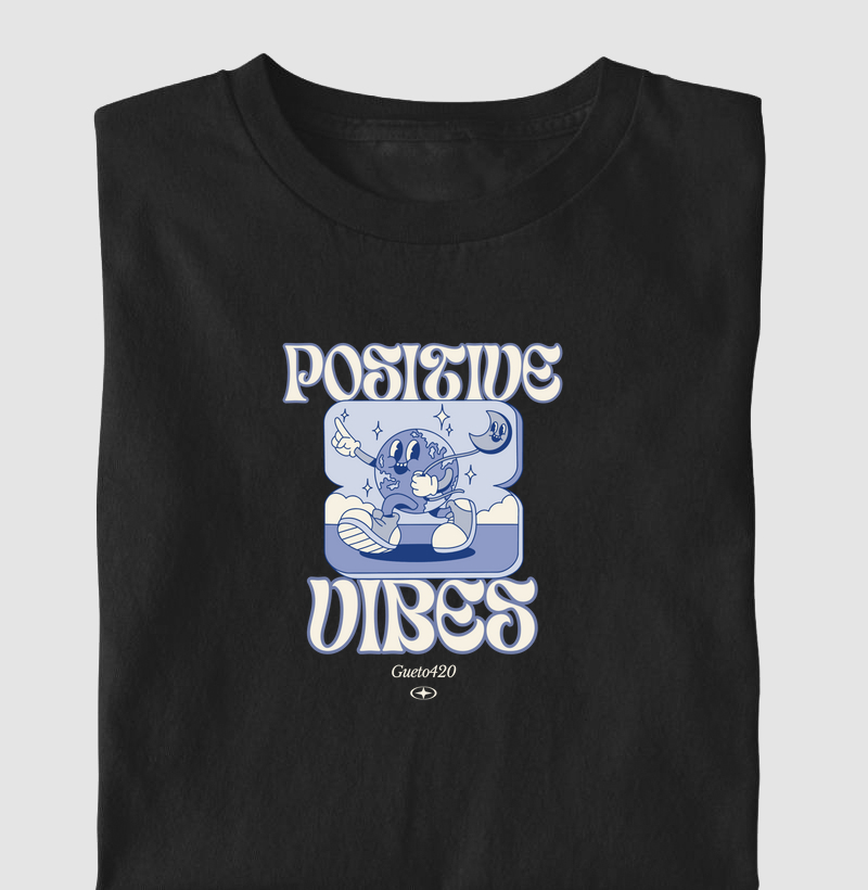 CAMISA GUETO420 - POSITIVE
