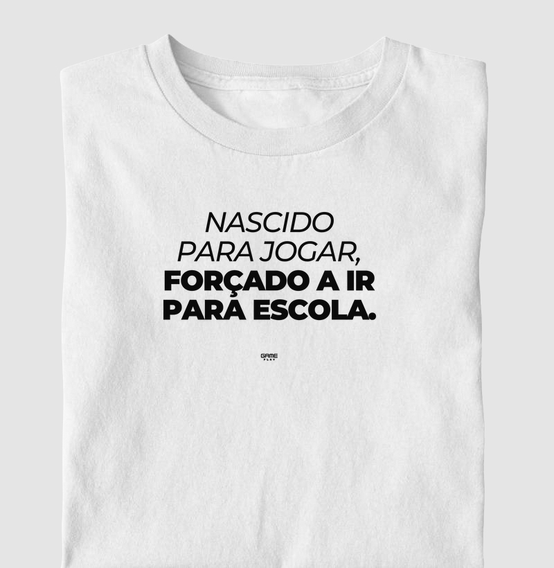 Nascido Para Jogar Forçado a Ir Para Escola