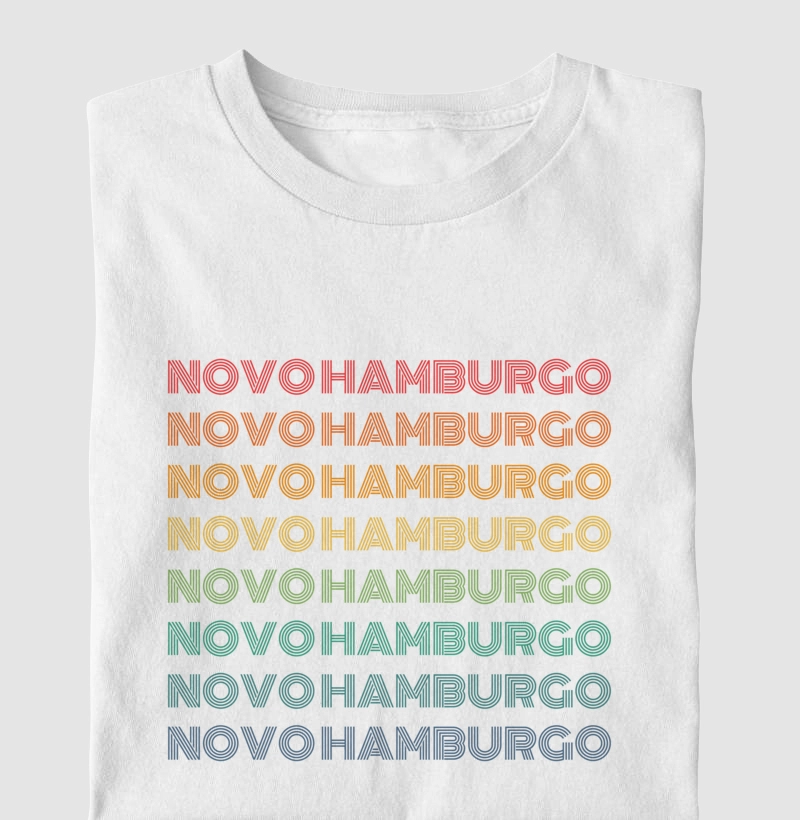 Novo Hamburgo Letreiro Retrô