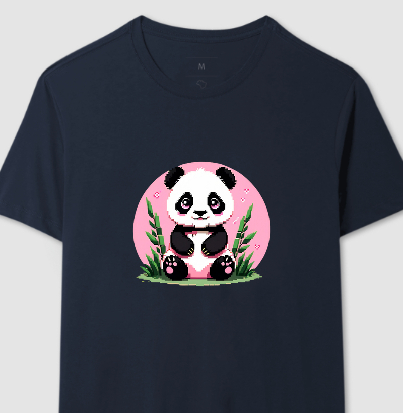 Camiseta Pixel Panda