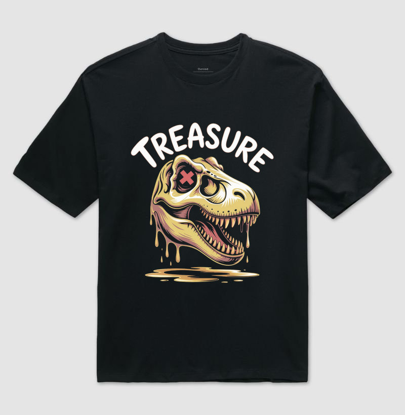Camiseta "Treasure" - O Tesouro do T-Rex 