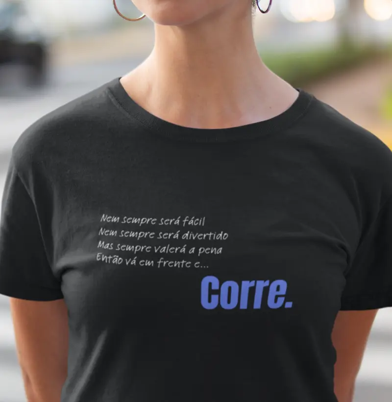 Vá em frente e corre