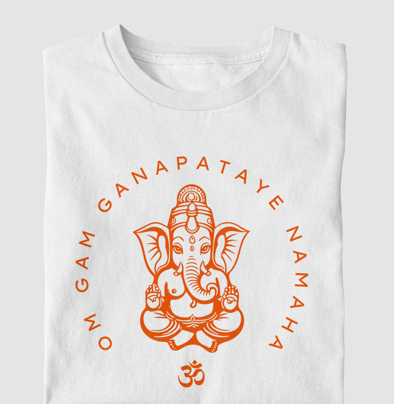 Ganesha - Om Gam Ganapataye Namaha - Laranja