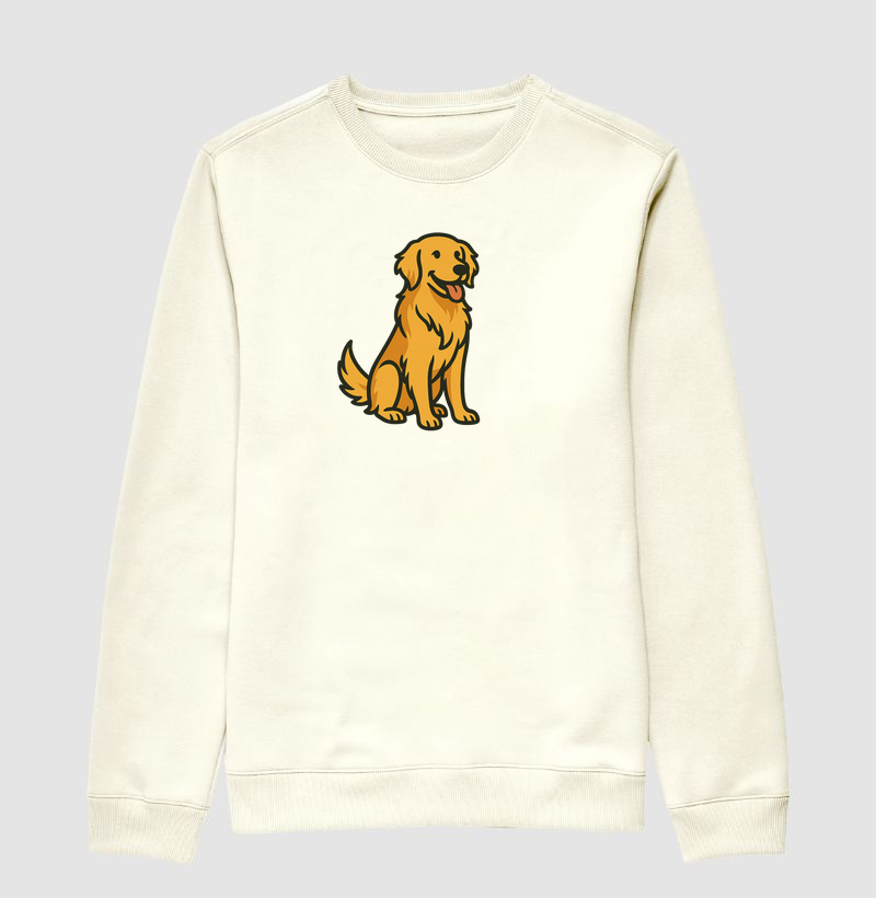 Golden Retriever Sentado