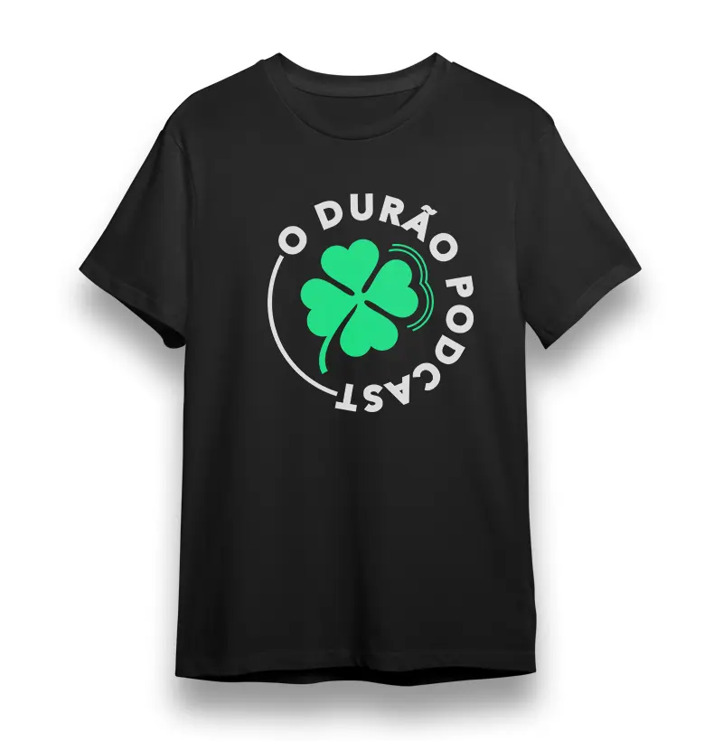 Camiseta podcast O Durão 
