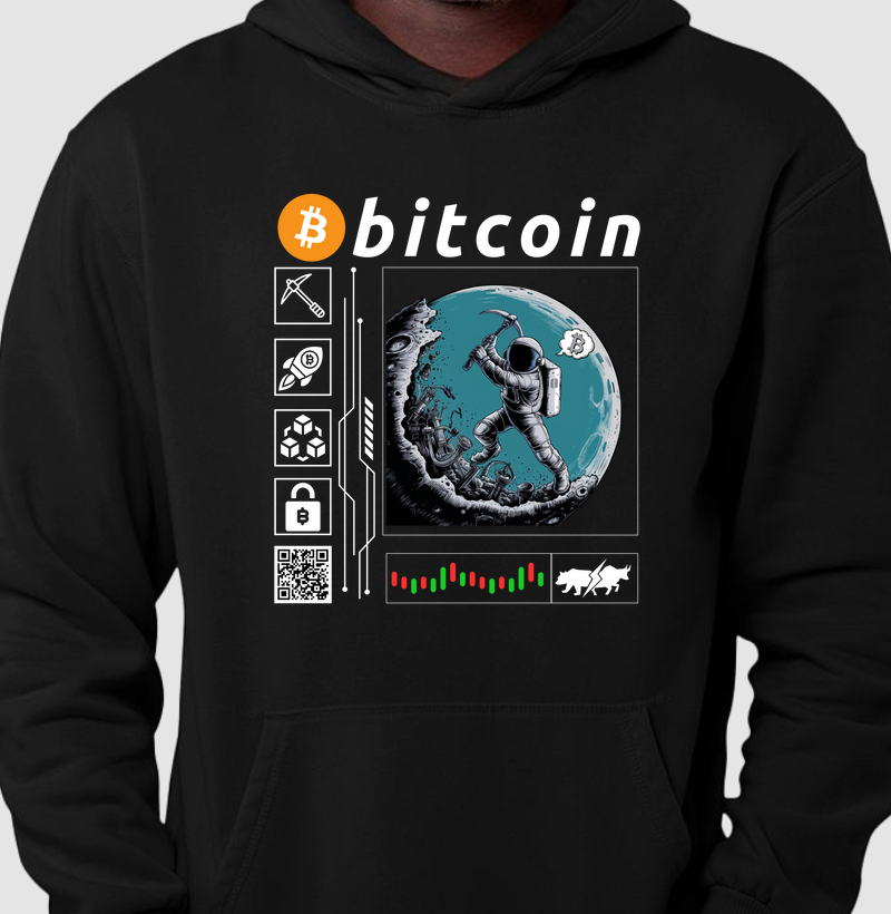 Hoodie Bitcoin Miner