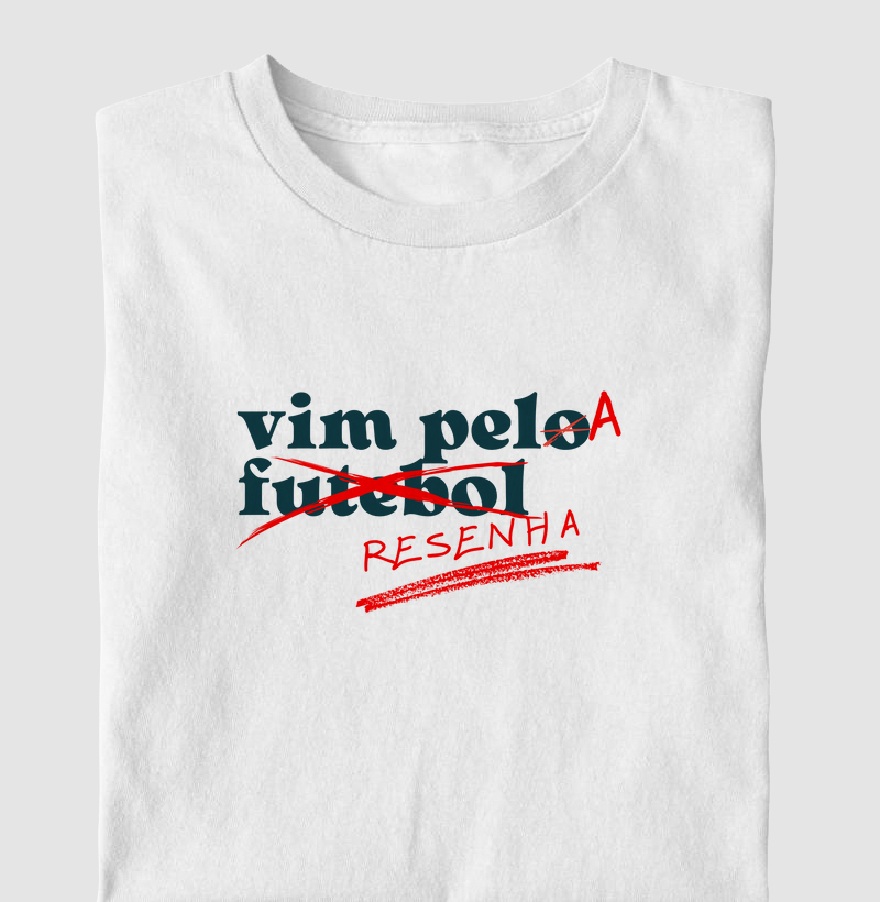 Vim pelo futebol/resenha