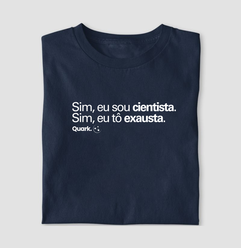 Cientista e exausta