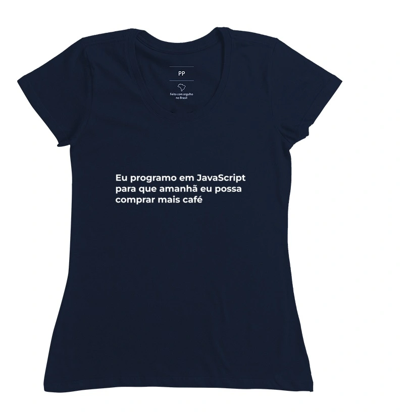Camiseta JavaScript&Café