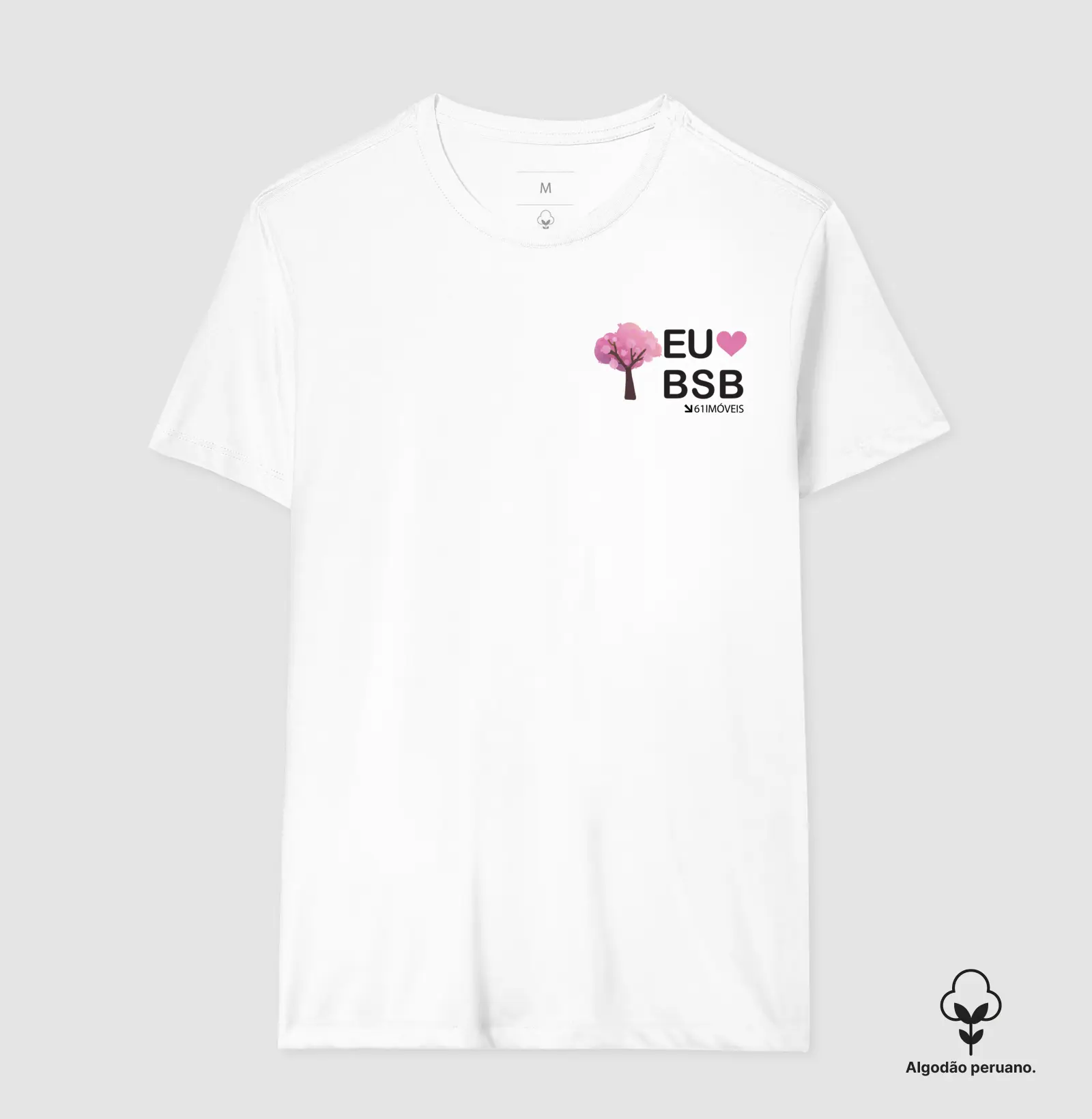 Camiseta '' Eu Amo BsB ''