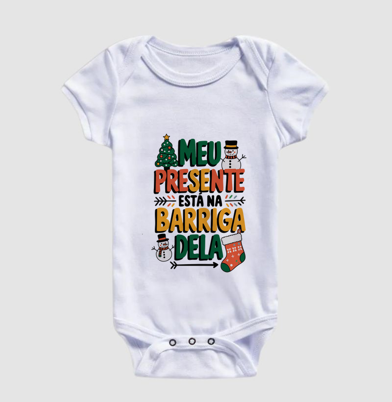 Meu presente está na barriga dela