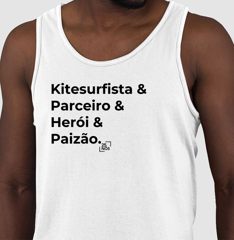 Kiter, Parceiro, Herói, Paizão - Algodão Peruano