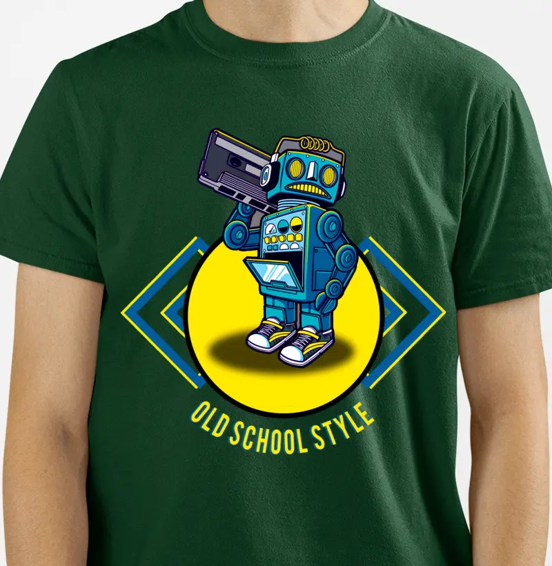 Camiseta modelo - Urban Robot