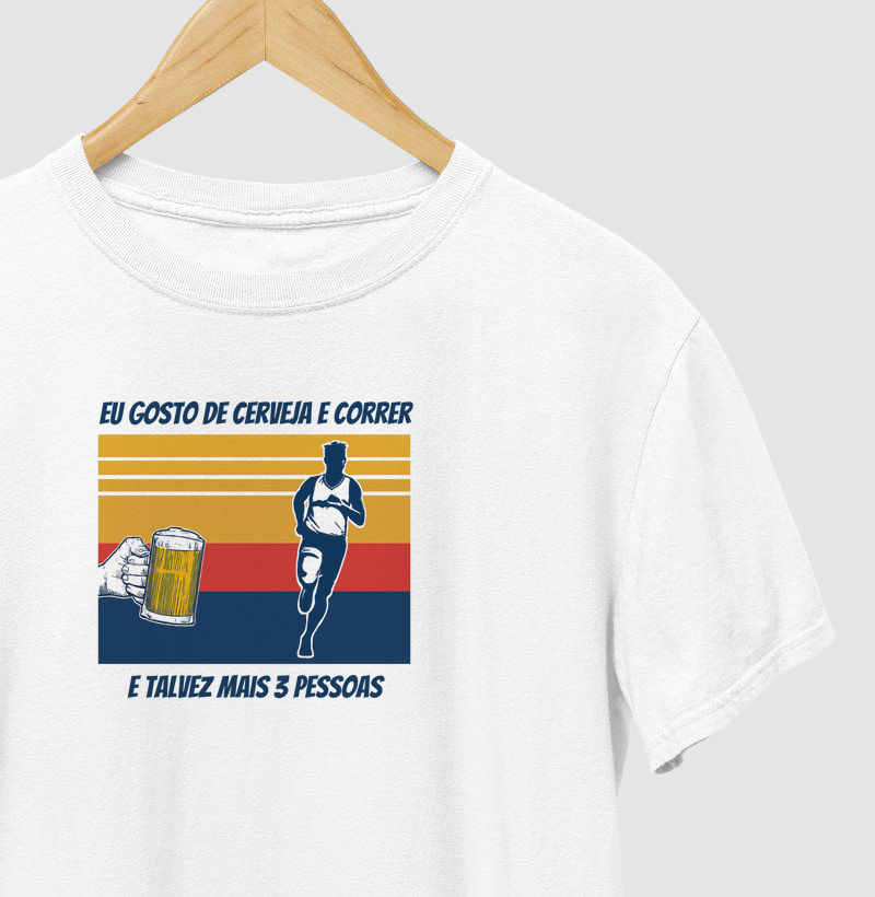 Camiseta Fawk - Cerveja e Corrida