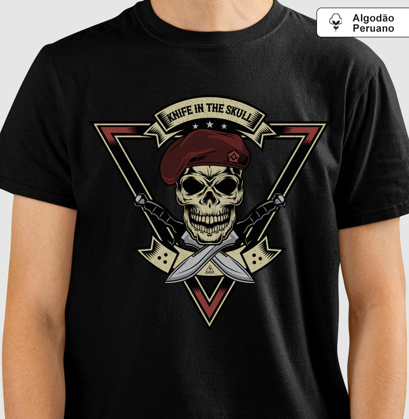 Knife in the skull Faca na Caveira