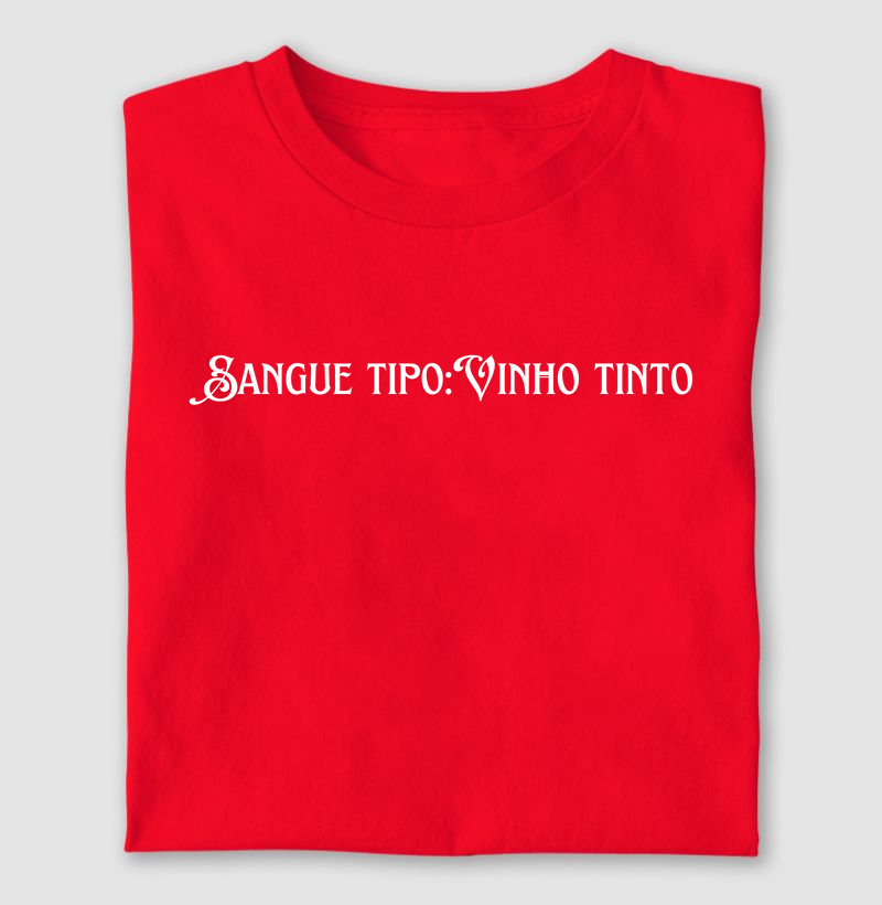 Sangue tipo:Vinho tinto
